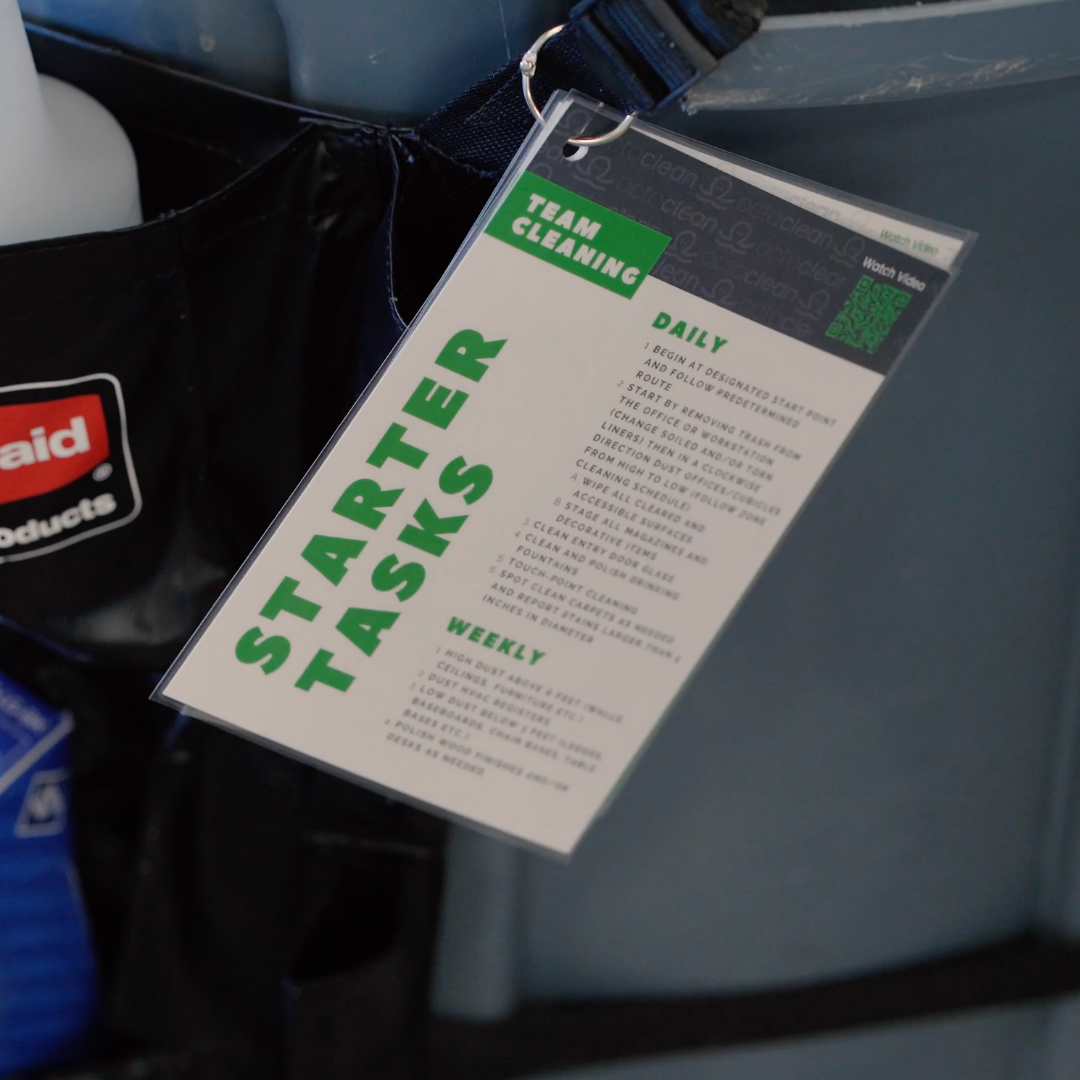 Cleaning Training Cards