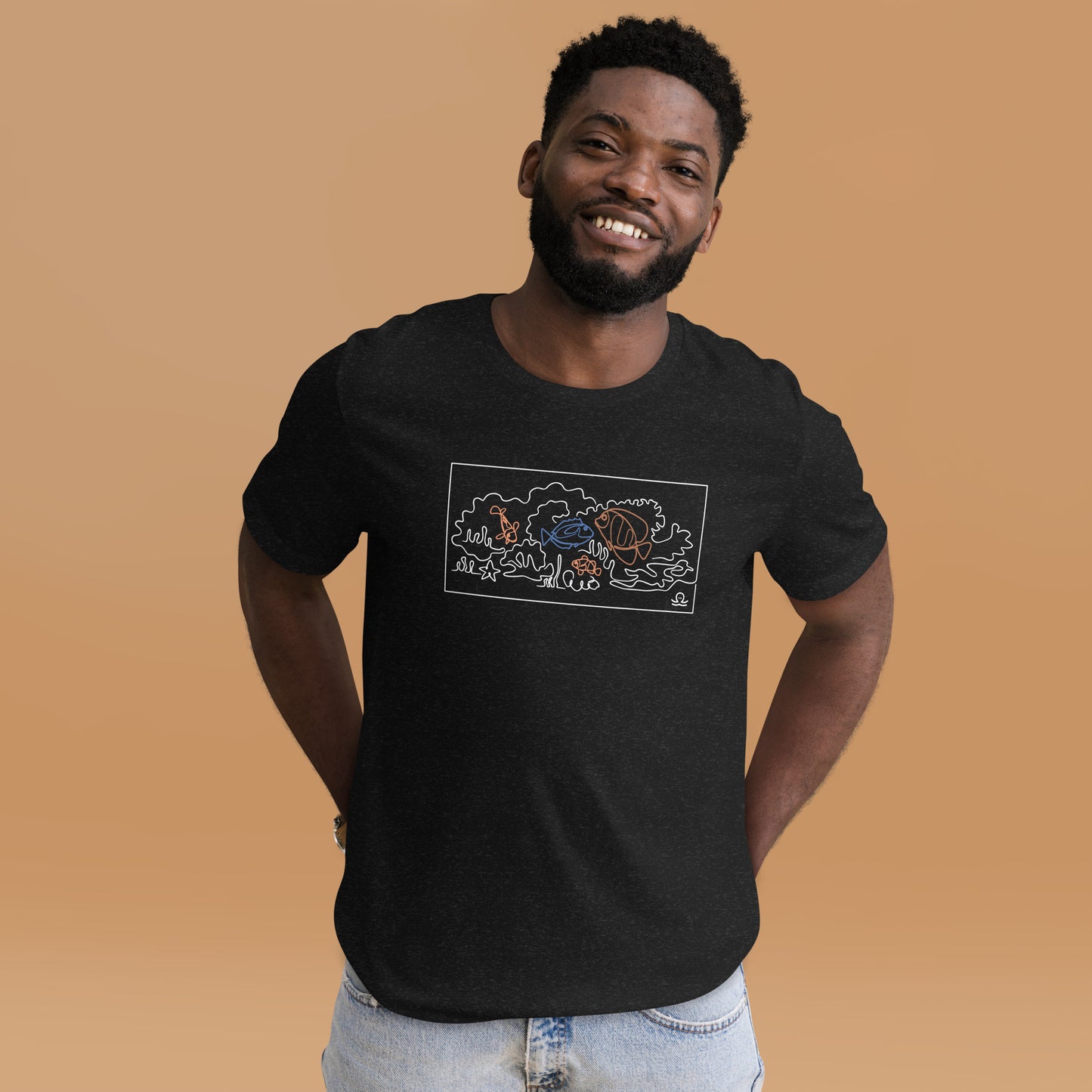 Abstract Fish Tank Unisex T-shirt