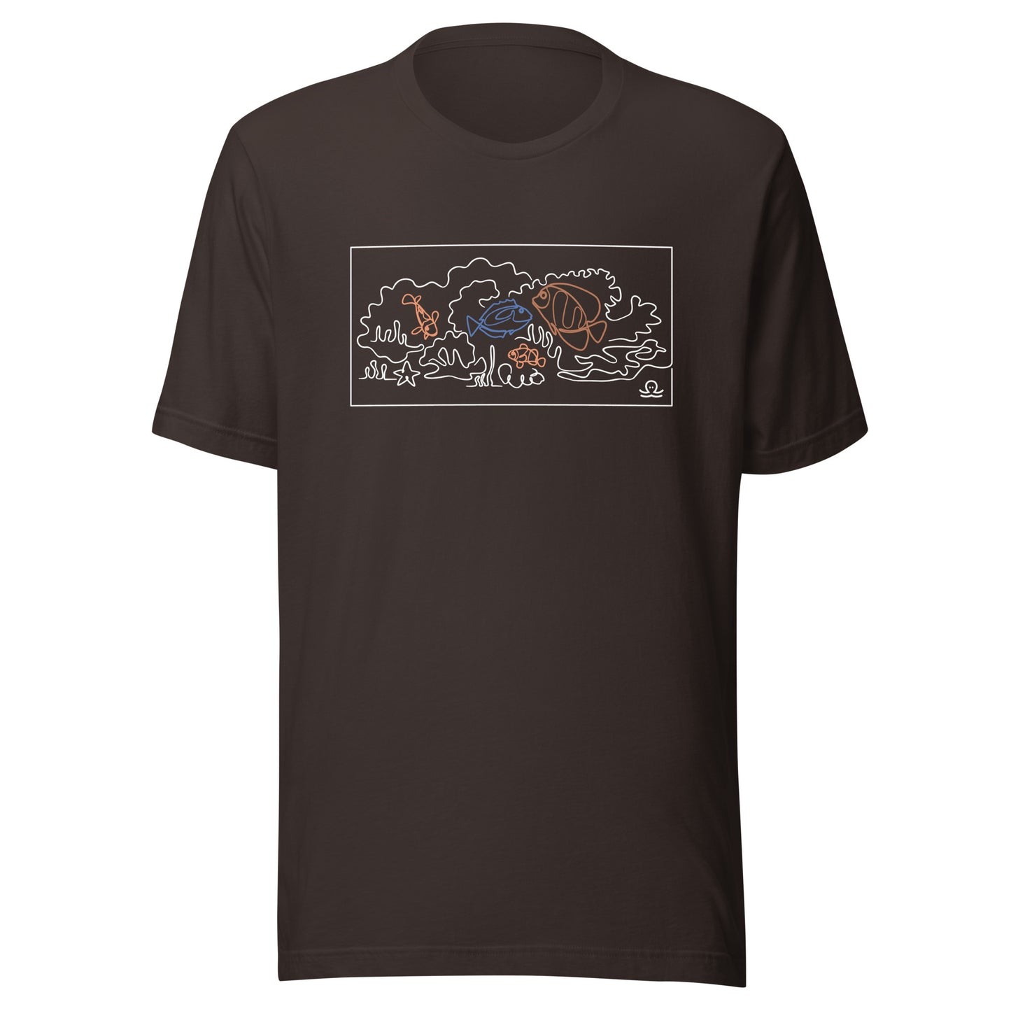 Abstract Fish Tank Unisex T-shirt