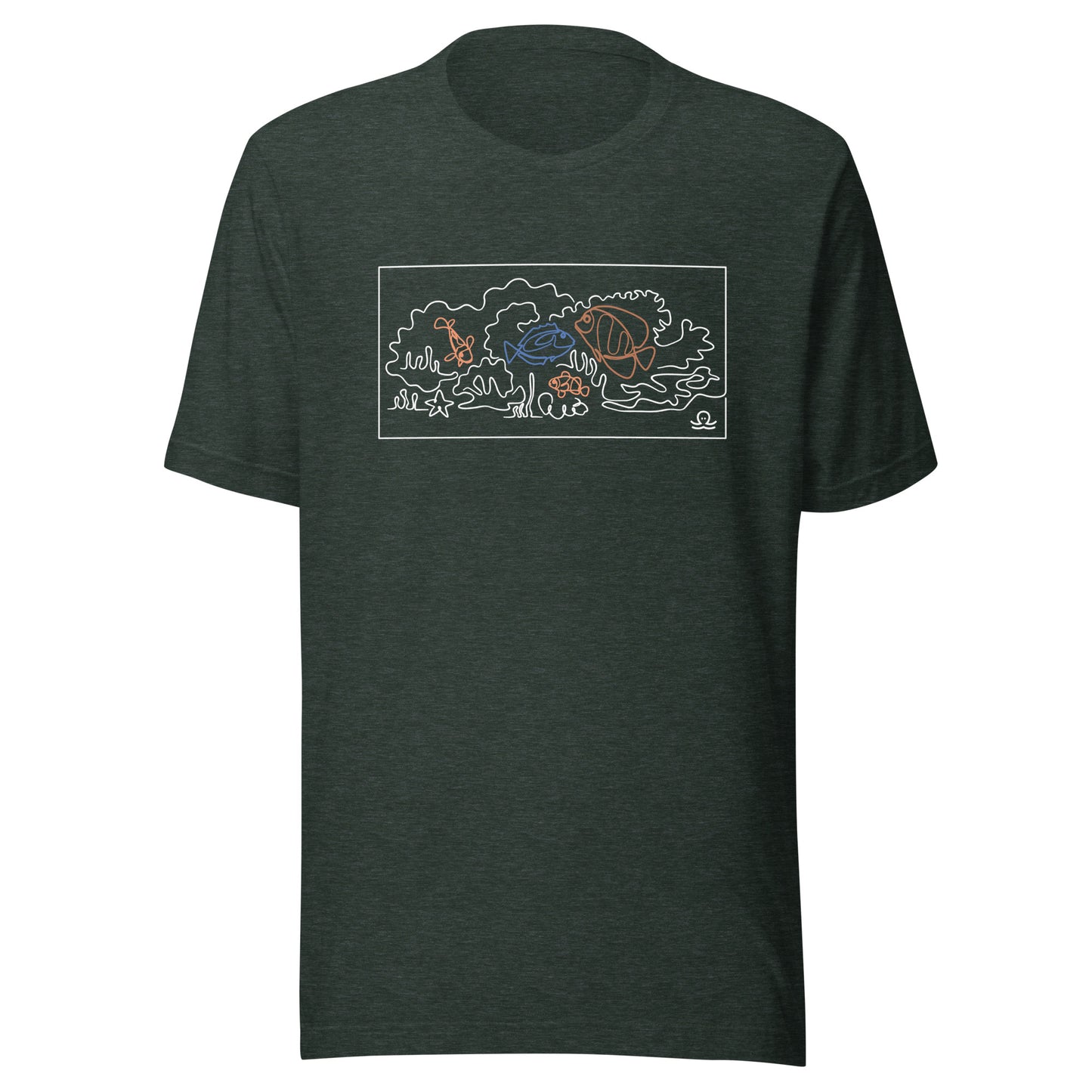 Abstract Fish Tank Unisex T-shirt