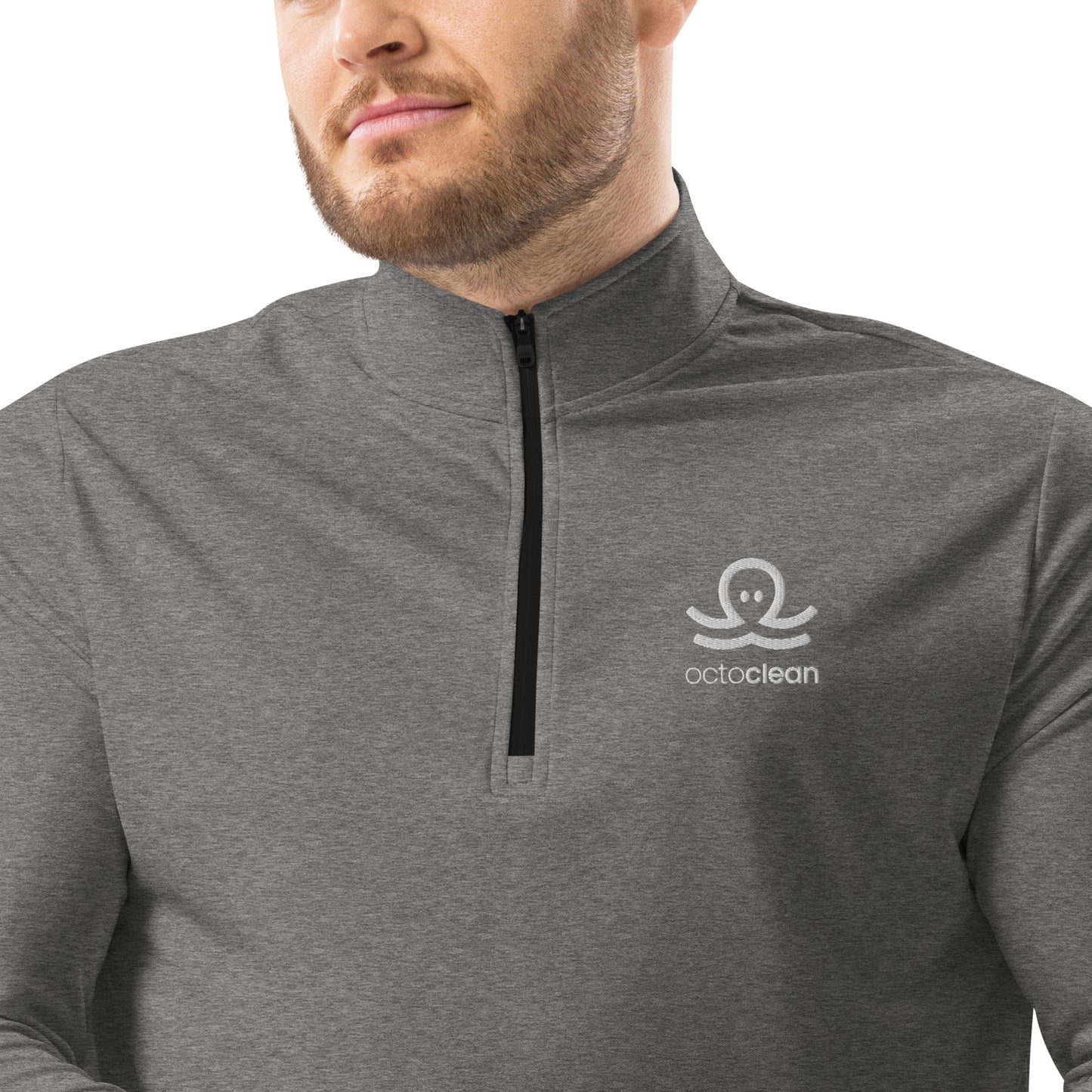 Adidas Quarter Zip OctoClean Pullover