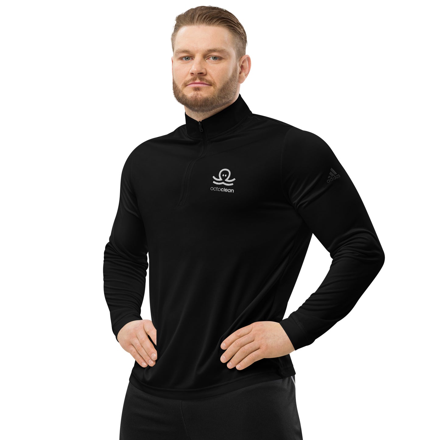 Adidas Quarter Zip OctoClean Pullover