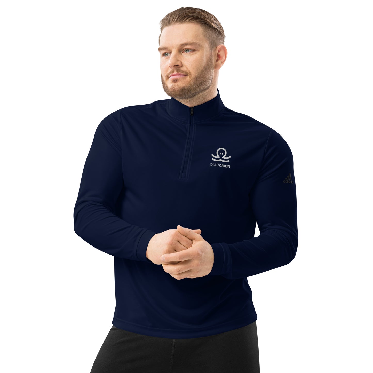 Adidas Quarter Zip OctoClean Pullover