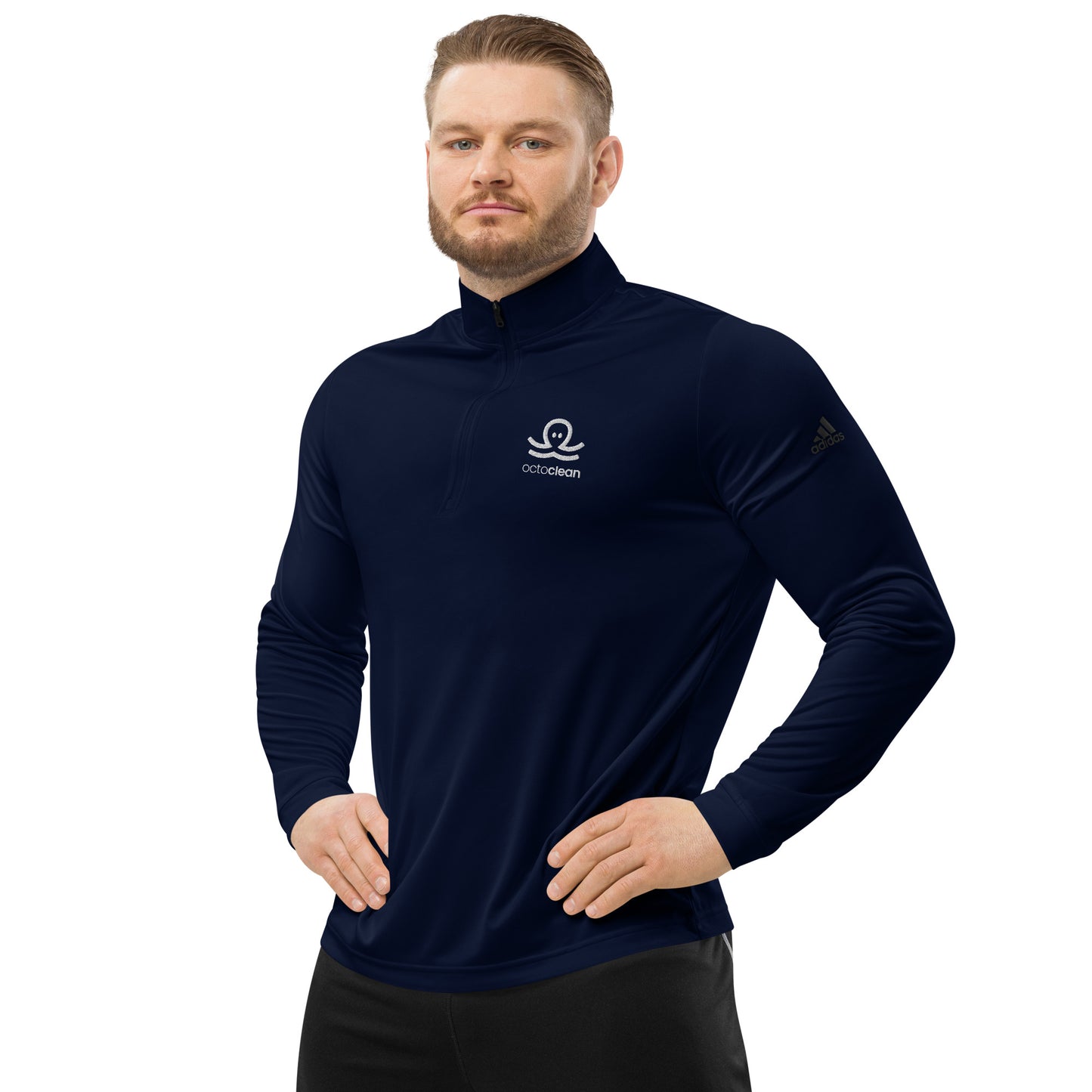Adidas Quarter Zip OctoClean Pullover