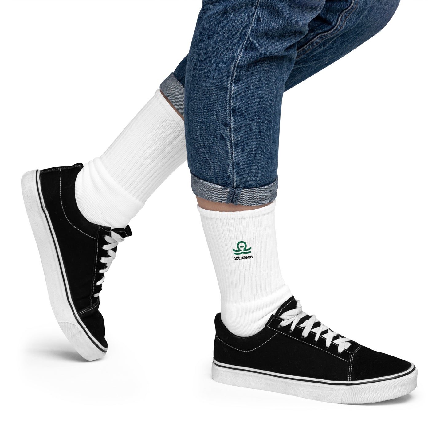 Embroidered OctoClean Socks