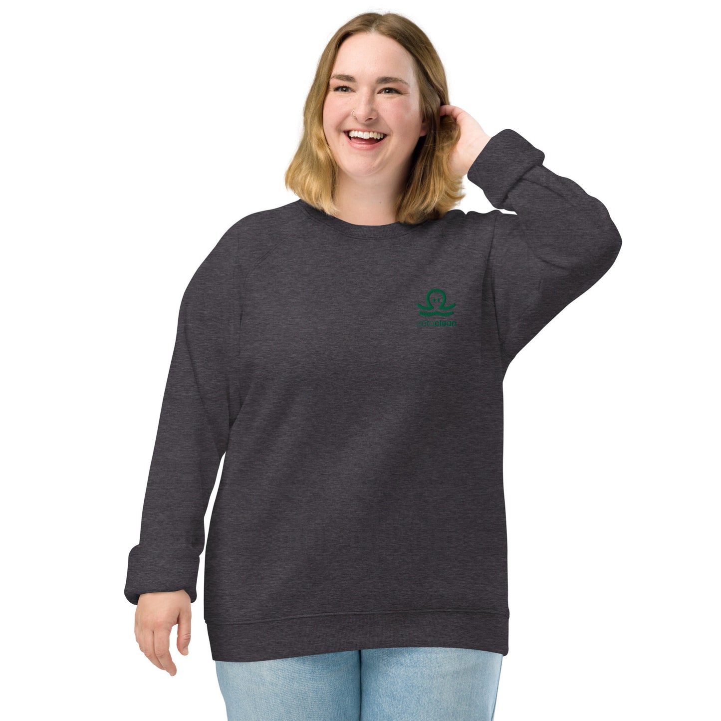 Unisex Organic Raglan Sweatshirt