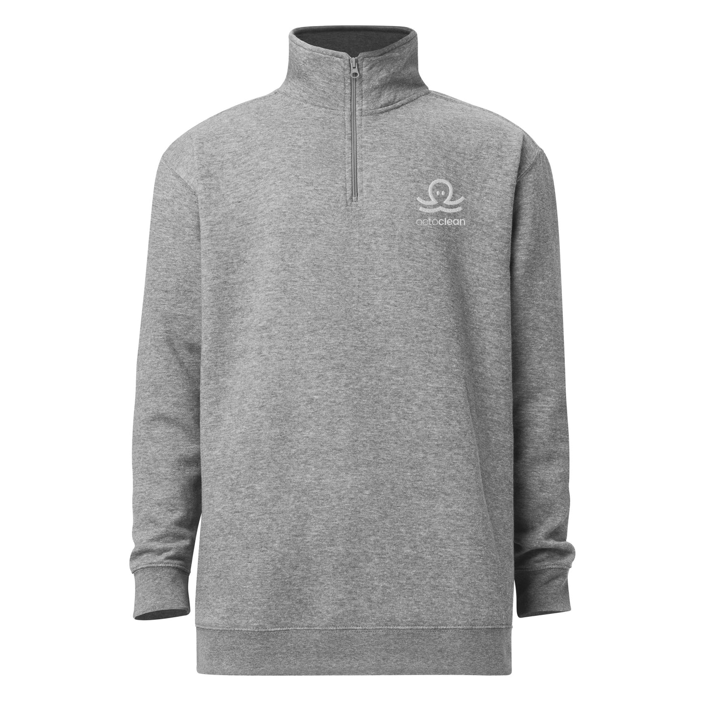 Unisex Embroidered fleece Pullover
