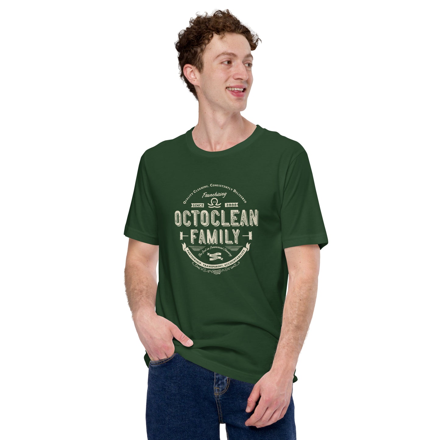 OctoClean Family Unisex t-shirt