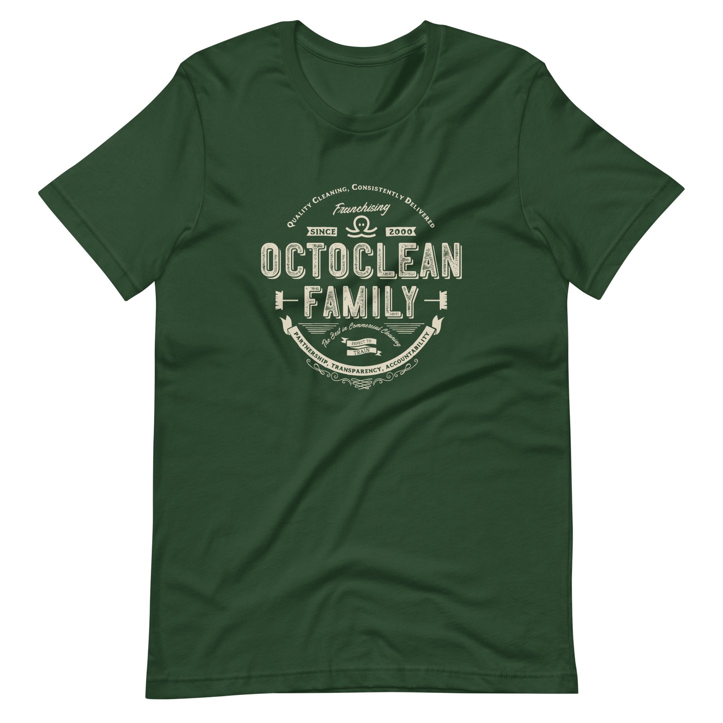 OctoClean Family Unisex t-shirt